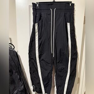 FP Movement by Free People Black and White Track Pants